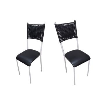 Imagem de Kit 2 cadeiras sala de jantar e cozinha para mesa reforçada