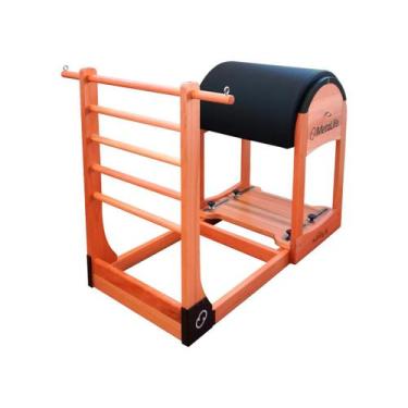 Imagem de Aparelho de Pilates Ladder Barrel Infinity Preto - Metalife