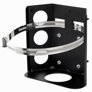 Imagem de SPARKWHIZ Suporte de tanque de propano para garrafa de 2,3 kg de diâmetro, suporte de montagem de tanque de propano para trailers, caminhões, jipe