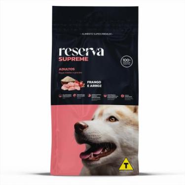 Imagem de Ração Reserva Supreme Super Premium Frango E Arroz, 20 KG