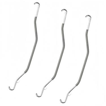 Imagem de YeuauTa 693408 Mola de regulador mecânico, conjunto de ligação do acelerador compatível com cortadores de grama Briggs & Stratton, mola reguladora substituível, pacote com 3