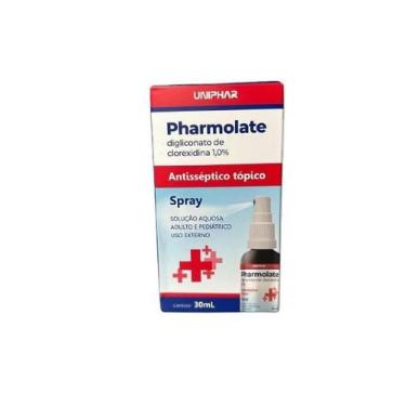 Imagem de Pharmolate 30ml - antisséptico tópico spray - UNIPHAR