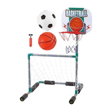 Imagem de Aro De Basquetebol Para Piscina - Baliza De Futebol Flutuante - Brinquedos Aquáticos Para Exteriores Jardim Parque Praia Adultos Adolescentes