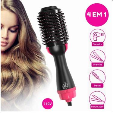 Imagem de Escova Secadora 1200W Para Cabelos Longos e Brilhantes 110V - LIPPIN