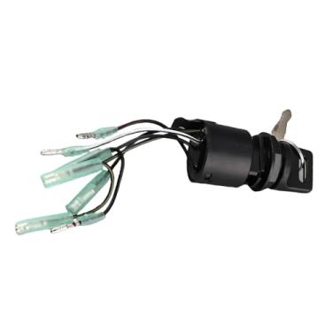 Imagem de Interruptor de ignição 35100-ZV5-013 com chave para outboard 35100-ZV5-013