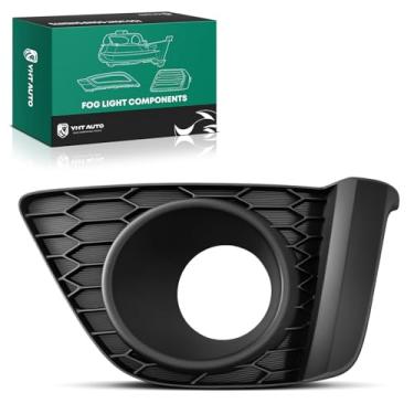 Imagem de YHTAUTO Moldura de farol de neblina para Honda Fit 2015-2017 para-choque dianteiro capa de farol de neblina guarnição lado esquerdo do motorista