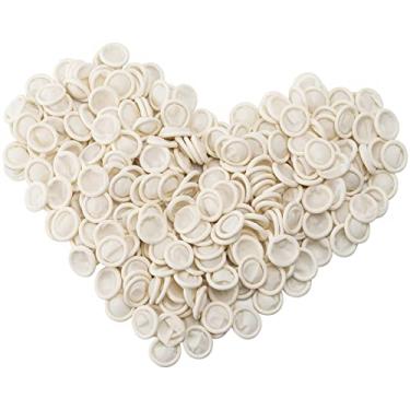 Imagem de Luvas de dedo grandes de látex com 400 unidades, protetor de ponta de dedo descartável, antiestático