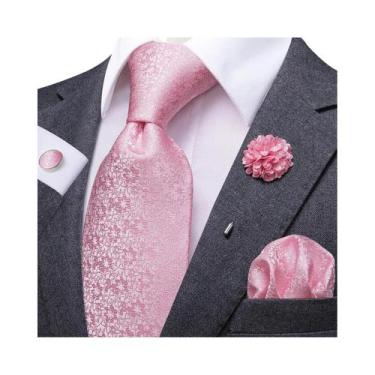 Imagem de Gravata de Seda Azul Clara para Casamento - 8,5cm - Hi-tie, N, 0327, X