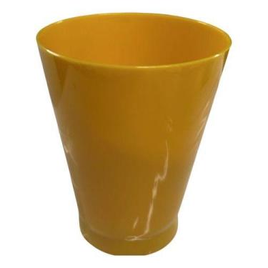 Imagem de Copo Rubizinho 200ml Acrílico - 25 Unidades - Papermix, Amarelo