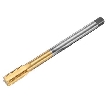 Imagem de uxcell Torneira de rosca métrica M16 x 2 H2 180 mm rosca reta rosca fresadora torneiras ferramenta de reparo de rosqueamento