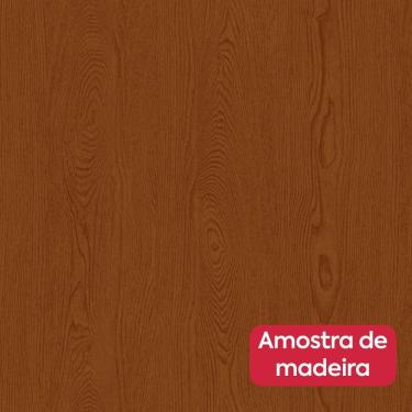 Imagem de Mesa de Jantar Retangular  6 Lugares 170 Tampo MDF/Vidro Easy Pop Frassino/off White