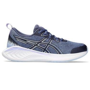 Imagem de Tênis Asics Gel-Cumulus 25 Gs Feminino - Azul+Lilás