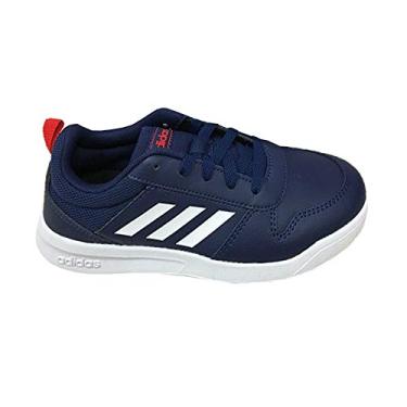 Imagem de Tênis de treino infantil masculino de cano baixo da Adidas Performance Tensaur K, Blue/White, 12 Little Kid