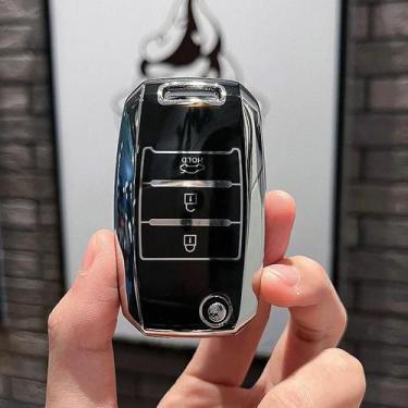 Imagem de Capa De Chave De Carro KIA TPU Para Rio Rio5 Sportage Ceed Cerato K3 K