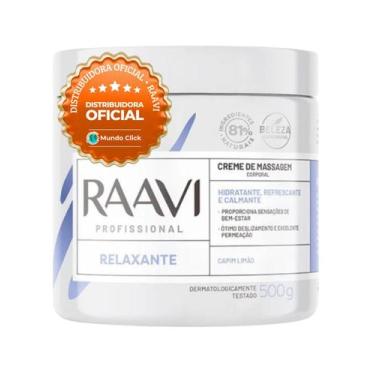 Imagem de Creme de Massagem Relaxante Raavi com Capim-Limão  500g
