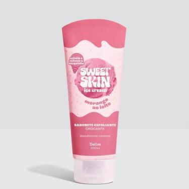Imagem de Sabonete Esfoliante Dailus Sweet Skin Morango I Hidrata Renova a Pele