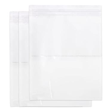 Imagem de iMailer - Pacote com 10 envelopes para lista de embalagem de 24 x 30 cm - Bolsas plásticas adesivas resseláveis para etiquetas de envio e documentos