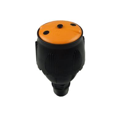 Imagem de XMGKMN Fácil de instalar Aspersor rotativo de 360 graus 3/10.2 cm Aspersor rotativo de distância média irrigação Grass Rocker Lawn Sprinkler
