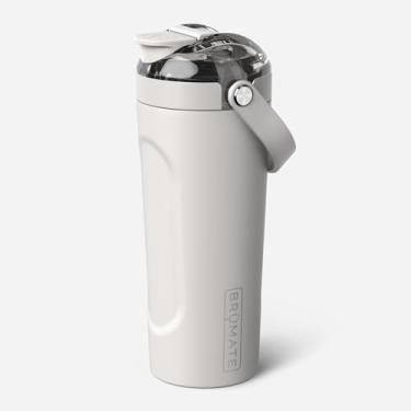 Imagem de BrüMate Coqueteleira MultiShaker | Aço inoxidável isolado 100% à prova de vazamento | Garrafa coqueteleira de proteína e pré-treino para academia | 740 ml (Duna)