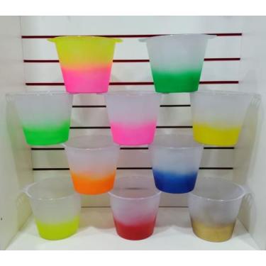 Imagem de Balde de Gelo Degradê c/2 alças - 4,5L - essencial designer