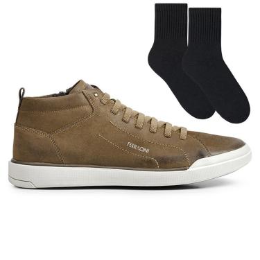 Imagem de Kit Sapatênis Ferracini Star Masculino + Par de Meia