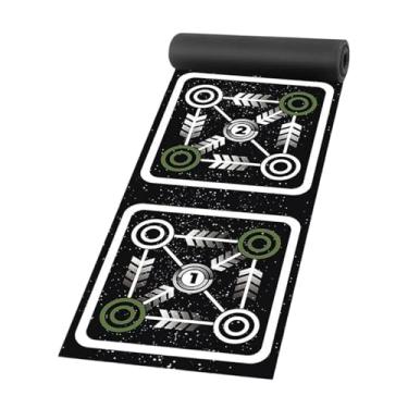 Imagem de predolo Tapete de escada de agilidade, equipamento de treinamento de velocidade, multifuncional, dobrável, antiderrapante, para treino de boxe em academia, 40cm X 270cm