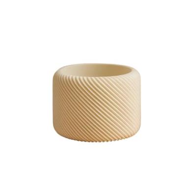 Imagem de Vaso Diagonal Minimalista DecoraçãO Elegante Moderno Jarros Decorativos Para Sala(Branco,M)