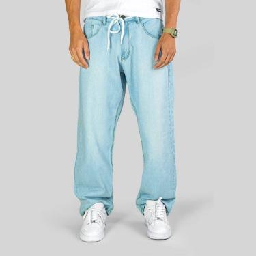 Imagem de Calça Alive Jeans Semi Baggy Glass | Azul