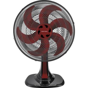 Imagem de Ventilador De Mesa 40cm 220v Turbo6 Vermelho Ventisol