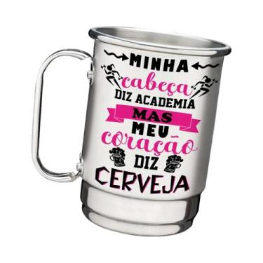 Imagem de Caneca Alumínio Personalizada Coleção Frases Vários Modelos - Sublimiu