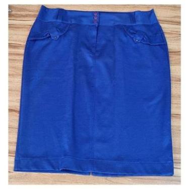 Imagem de Saia Feminina Morena Luz Azul Bic Plus Size-Feminino