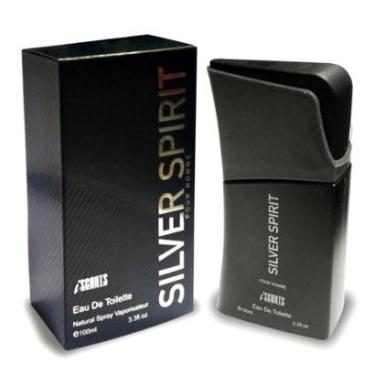 Imagem de PERFUME MASCULINO I SCENTS SILVER SPIRIT  EAU DE TOILETTE - 100ML-Masculino