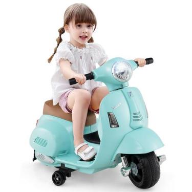 Imagem de Ande na motocicleta Vespa 6V licenciada pela Costzon por 1-3 anos