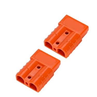 Imagem de Pacote com 2 conectores de corrente de empilhadeira elétrica 50A/120A/175A/350A (Laranja-2 50A)