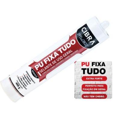 Imagem de Kit 3 Cola Fixa Tudo Selante Pu Impermeável Uso Geral 400g Cibra
