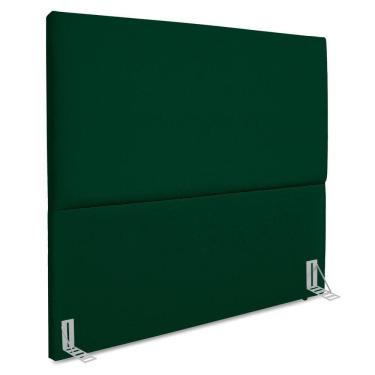 Imagem de Cabeceira Queen 160 Cm Com Frame Luna Suede Verde Artte Verde