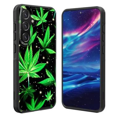 Imagem de GFEWYTJYJ Capa para Galaxy S25 FE, [proteção contra quedas de grau militar] Capa de telefone antiderrapante resistente à prova de choque para Samsung Galaxy S25 FE 6,7 polegadas 2025, folhas de