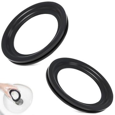 Imagem de Conjunto de 2 peças de reposição para vedações sanitárias Dometic 300/310/320, kit de vedação esférica de alta qualidade 385311658 - borracha durável, fácil instalação, corrige vazamentos e odores