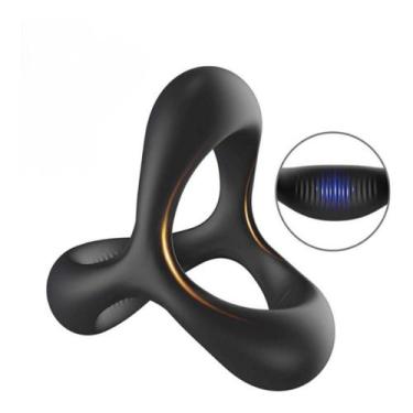 Imagem de Anel Peniano Estimulador Clitóris Ejaculação Precoce Retardador Brinqu