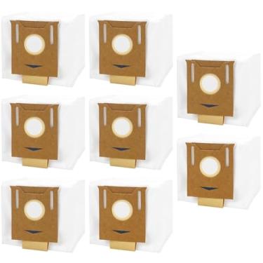 Imagem de Sacos de pó compatíveis com aspirador Ecovacs Deebot Ozmo T8, T8+, T8 AIVI, N8 Pro Plus, N8 Pro (pacote com 8)