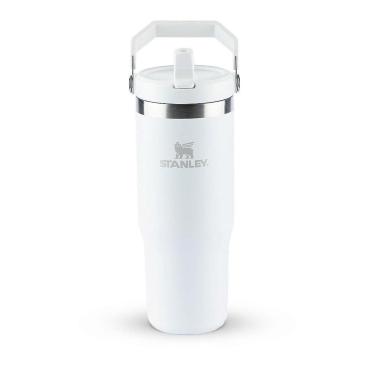 Imagem de Tumbler Térmico Stanley Flip Straw 8356 Frost 887ml - Branco - Unissex - Único-Unissex