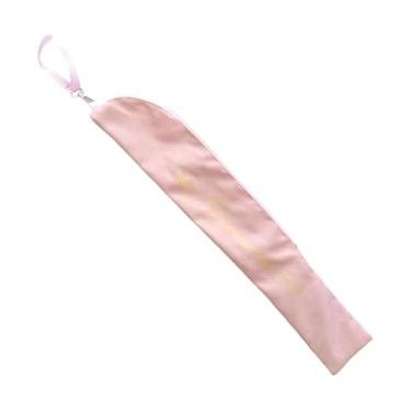 Imagem de Generic Bolsa para bastão de ginástica rítmica: confortável, prática, ao desgaste e com design para guardar fitas de dança, Luz Rosa