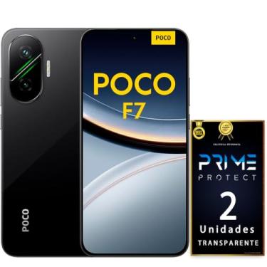 Imagem de Película Nano Gel Para Poco F7 Protetora Tela Não Quebra Proteção Transparente Brilhosa Anti Impacto Anti Queda Não Quebra 2un.