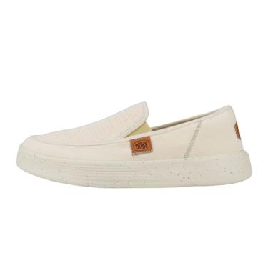 Imagem de Hey Dude Sunapee M Coastline Bone masculino tamanho 42 | Sapatos masculinos | Tênis masculino sem cadarço | Confortável e leve