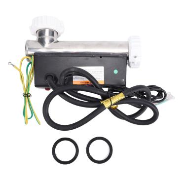 Imagem de Asixxsix Aquecedor para banheira de hidromassagem, termostato elétrico de 3 kW com controlador de temperatura para piscina e spa portáteis.