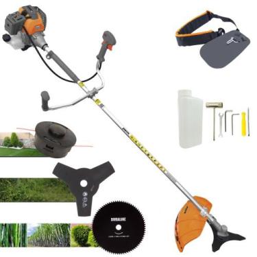 Imagem de Roçadeira Robusta Tekna RL520P À Gasolina 52cc Motor 2 Tempos 2HP de P