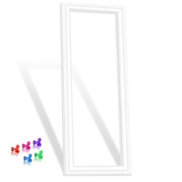 Imagem de Junta de porta de geladeira WR14X27231 atualizada compatível com substituição de vedação de porta de geladeira GE WR14X22910 4512839 para vedação de porta de geladeira Hotpoint HPS18BTHFRWW