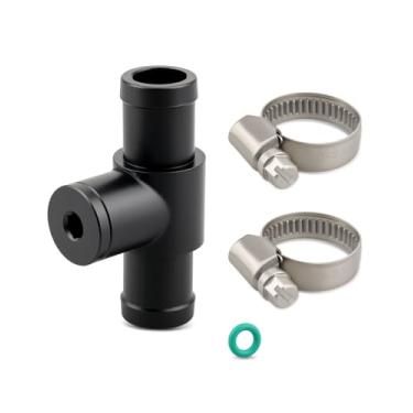 Imagem de Conector de mangueira do aquecedor de porta de sangramento de alumínio atualizado adequado para Nissan 350Z, para Infiniti Q45 G35 M45 M35 FX35 FX50 QX70 M56 Q70 Q50/M35/Q70 HYBRID Substitui 92500