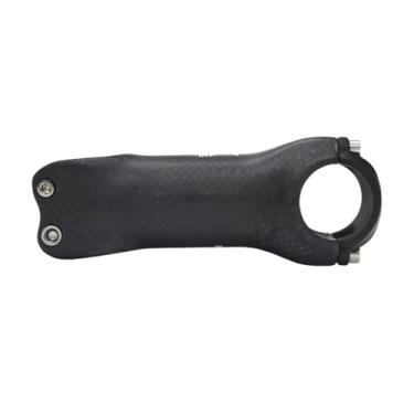 Imagem de Mesa de bicicleta em fibra de carbono 3K brilhante/fosca para MTB e bicicleta de estrada, com inclinação de 6°/17° e diâmetro de 70-120 mm.(Matte 6d 110mm)