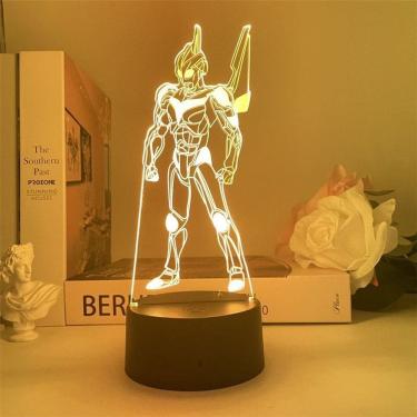 Imagem de Luz noturna USB Noah Ultraman E-Sports com acrílico e ABS